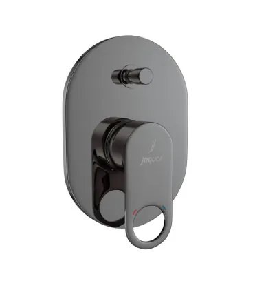 Jaquar Single Lever Exposed Parts Kit of Hi-flow Diverter - Black Chrome (ORP-BCH-10079NKPM)