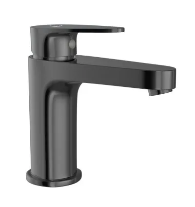 Jaquar Single Lever Basin Mixer - Black Chrome