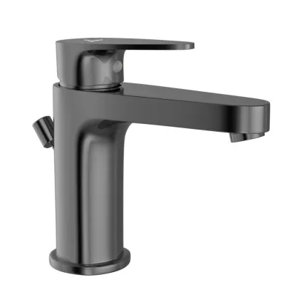 Jaquar Single Lever Basin Mixer - Black Chrome