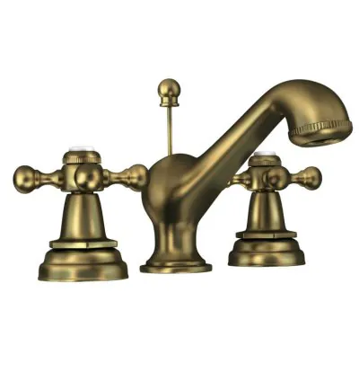 Jaquar 3-Hole Basin Mixer - Antique Bronze (QQT-ABR-7191)