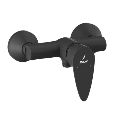 Jaquar Single Lever Exposed Shower Mixer - Black Matt