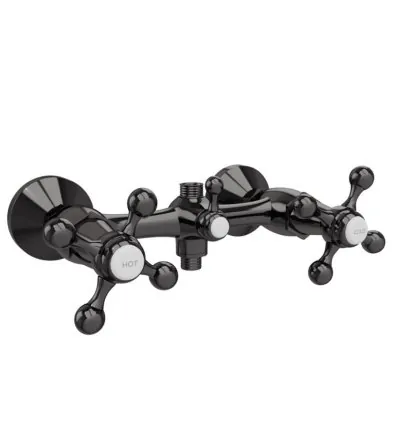 Jaquar Exposed Wall Mixer - Black Chrome (QQT-BCH-7215)