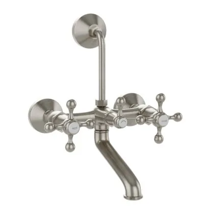 Jaquar Wall Mixer - Stainless Steel (QQT-SSF-7273UPR)