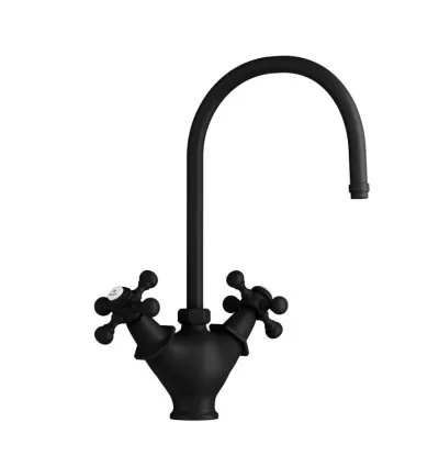 Jaquar Sink Mixer, 1-Hole - Black Matt (QQT-BLM-7319B)