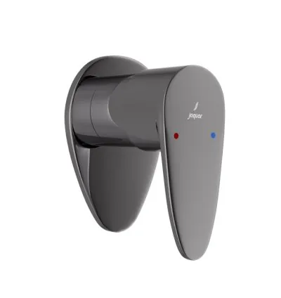 Jaquar Exposed Part Kit of Concealed Stop Cock & Flush Cock - Black Chrome (VGP-BCH-81083K)