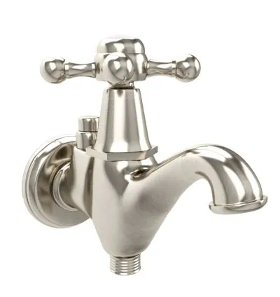 Jaquar 2 Way Bib Cock - Stainless Steel (QQT-SSF-7041)