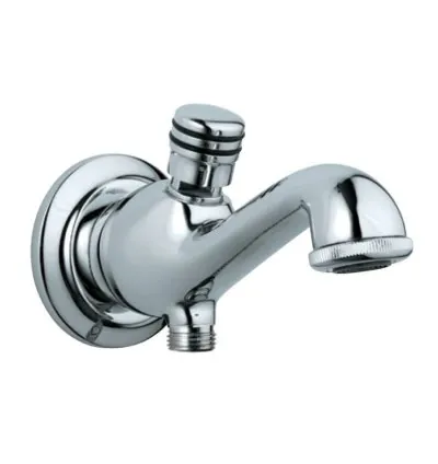 Jaquar  Bath Tub Spout with Button Attachment - Chrome (SPJ-CHR-7463)