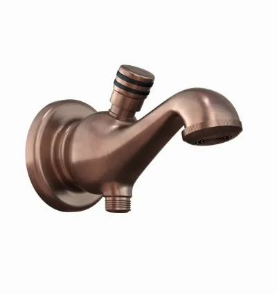 Jaquar Bath Tub Spout with Button Attachment - Antique Copper (SPJ-ACR-7463)
