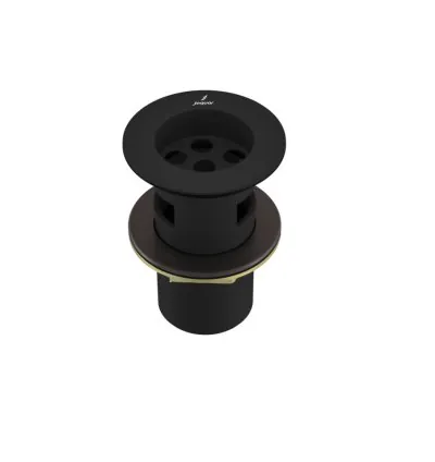 Jaquar Waste coupling - Black Matt (ALD-BLM-709)