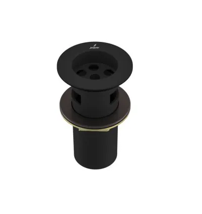 Jaquar Waste coupling - Black Matt (ALD-BLM-709L130)