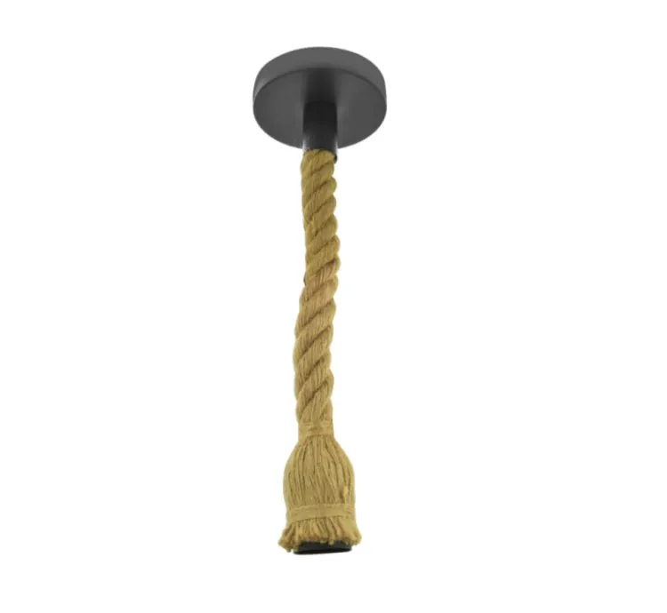 Jaquar E-27 holder for filament bulbs (ADE-BLK-E27HOLDERXROPE) (ADE-BLK-E27HOLDERXROPE)