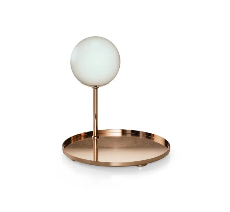 Jaquar Light Table Lamp in Auric Gold Finish (DTL-GLD-TLMATTEO195XFGLS) (DTL-GLD-TLMATTEO195XFGLS)