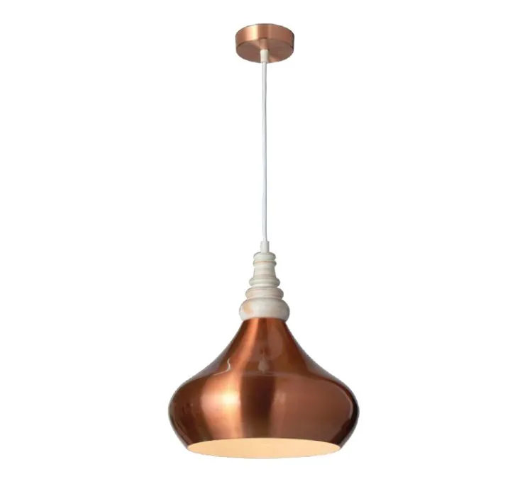 Jaquar 1 Light Pendant Light (DPN-COP-SLPEA031BE27) (DPN-COP-SLPEA031BE27)