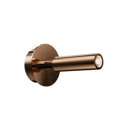 Jaquar LED Light Wall Lamp with Lens in Auric Gold Finish (DWL-GLD-WL5048X90MM) (DWL-GLD-WL5048X90MM)