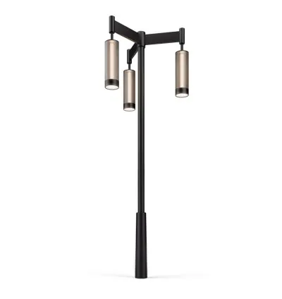 Jaquar 3-Way Pole Light for Outdoor Application (OPO-GRY-LPOLKJT090XW) (OPO-GRY-LPOLKJT090XW)