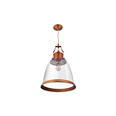 Jaquar 1 LT Copper Plated glass Pendant (DPN-ABS-SL1217S2) (DPN-ABS-SL1217S2)