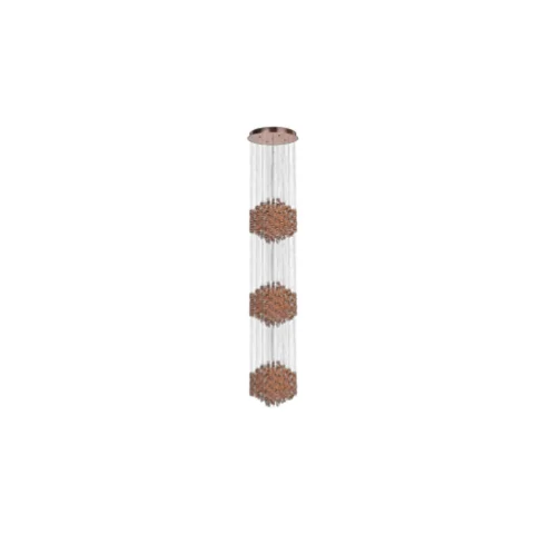 Jaquar  3 Tier Metal string Ceiling Light (DCL-RDG-MD400500654C) (DCL-RDG-MD400500654C)