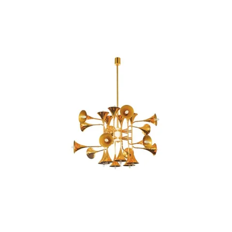 Jaquar Jaquar Trumpet Pendant Light (DCH-GLD-SL1133S) (DCH-GLD-SL1133S)