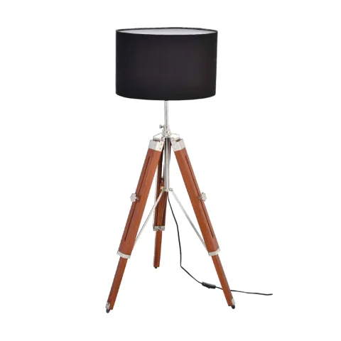 Jaquar Light wooden tripod Floor Lamp (DFL-WNT-FLWD400E27) (DFL-WNT-FLWD400E27)