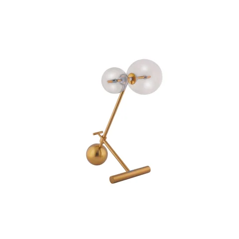 Jaquar Clear Glass Table lamp (DTL-BRS-TL1260T) (DTL-BRS-TL1260T)