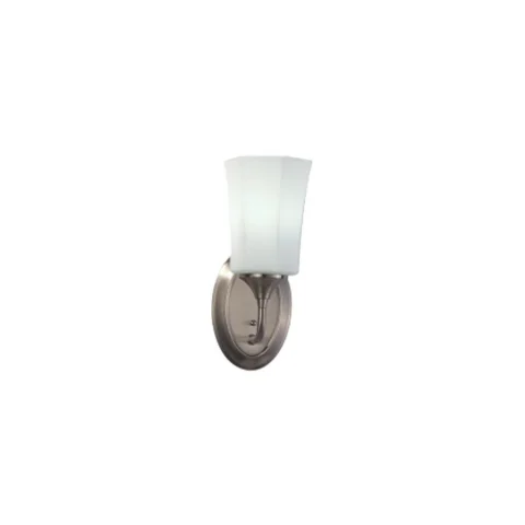 Jaquar 1 Light opal wall lamp (DWL-CHR-MB140048C1E) (DWL-CHR-MB140048C1E)