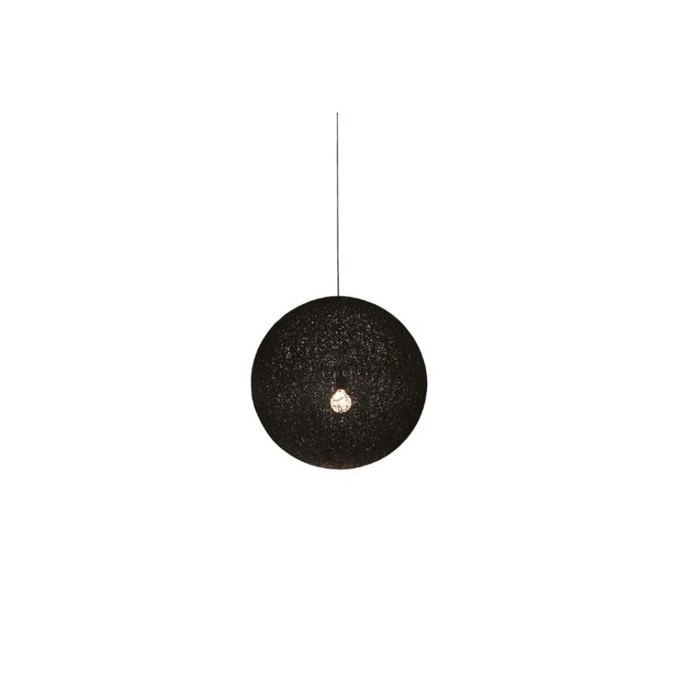 Jaquar  1 LT Black Hemp Rope Ball Pendant (DPN-BLK-SL1027S400) (DPN-BLK-SL1027S400)
