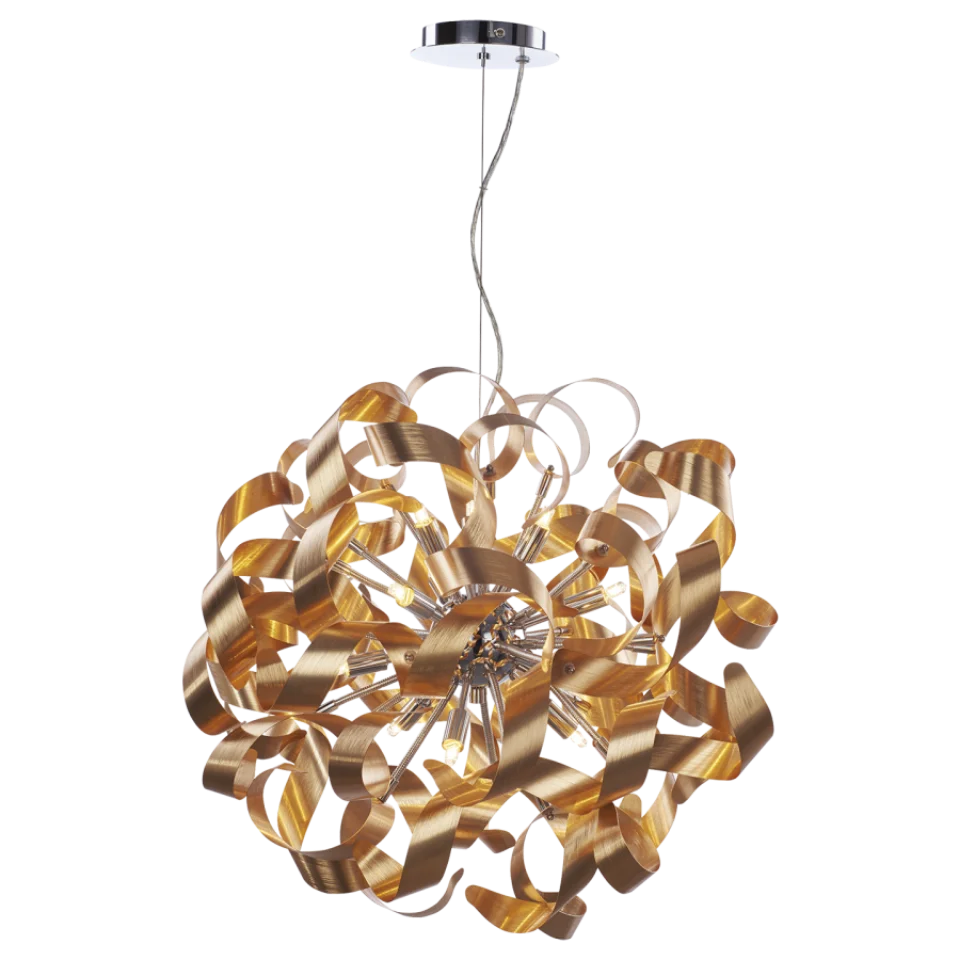 Jaquar 12 LT Curved Strips Pendant Light (DPN-RDG-MD501001512C) (DPN-RDG-MD501001512C)