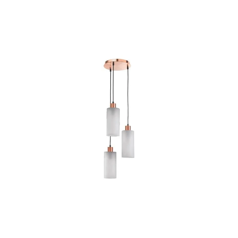 Jaquar 3 Light frosted glass pendant (DPN-RDG-SL00FRD3E27) (DPN-RDG-SL00FRD3E27)