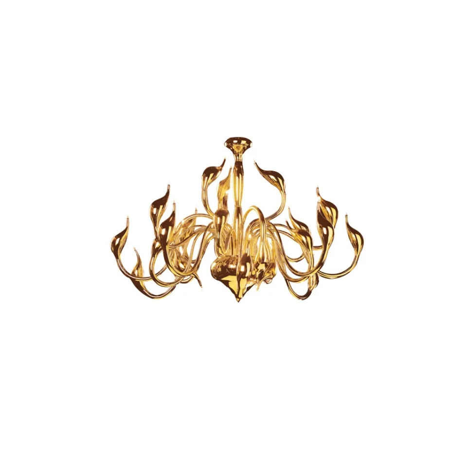 Jaquar 36 LT Meta Swan Chandelier (KCH-GLD-MD809836A) (KCH-GLD-MD809836A)