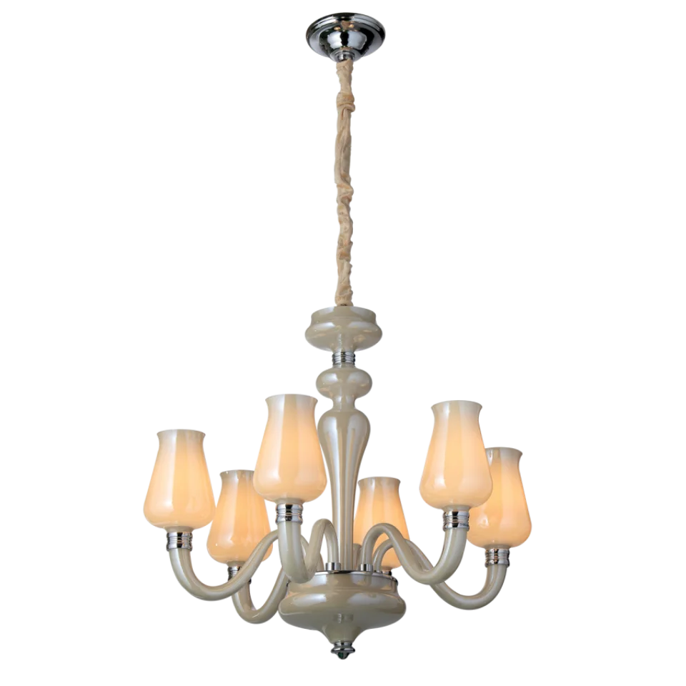 Jaquar 6 LT Champagne Opal glass (DCH-CHR-MD150330026A) (DCH-CHR-MD150330026A)