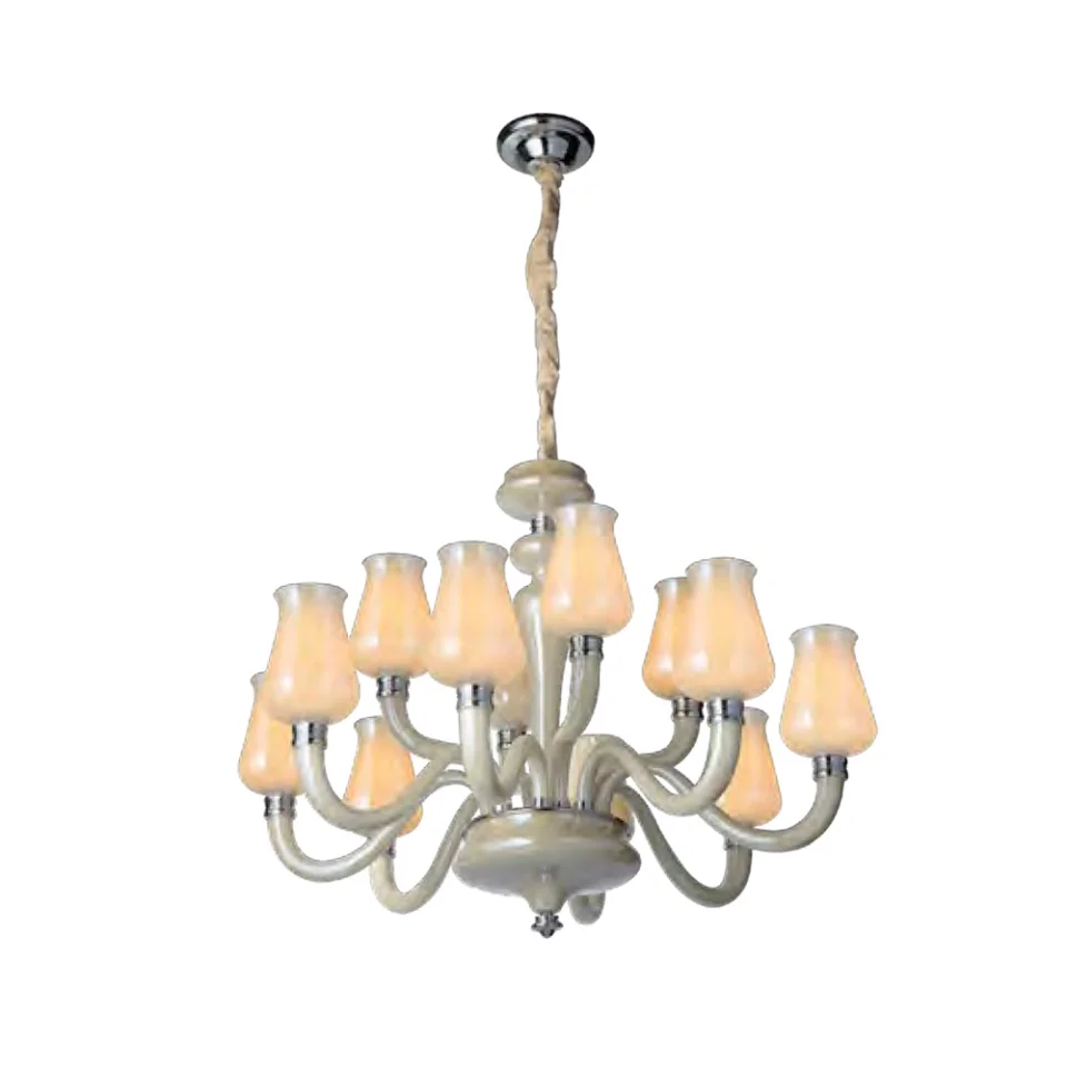 jaquar 12 Light champagne chandelier (DCH-CHR-MD1503300212) (DCH-CHR-MD1503300212)