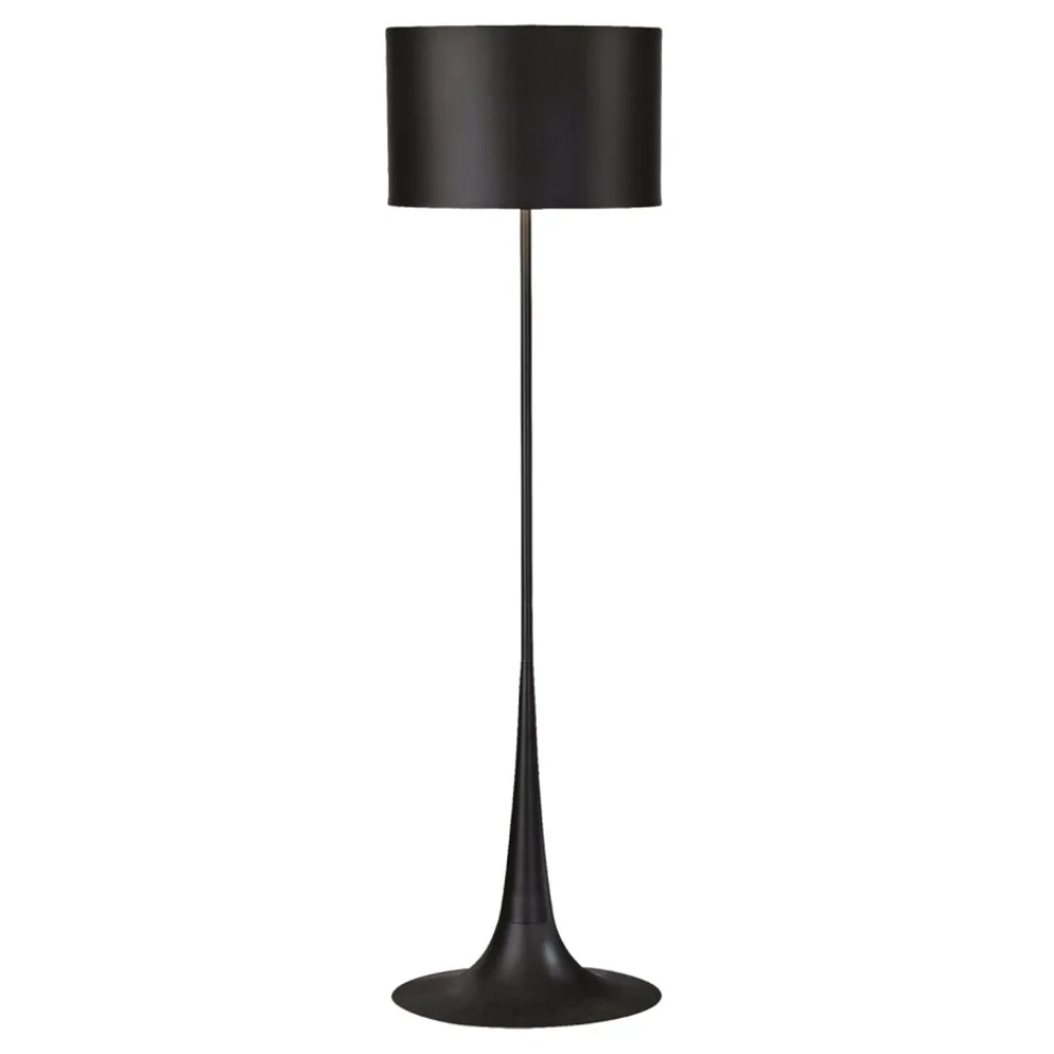 Jaquar Aluminium shade Floor Lamp (DFL-BLK-FL306F) (DFL-BLK-FL306F)