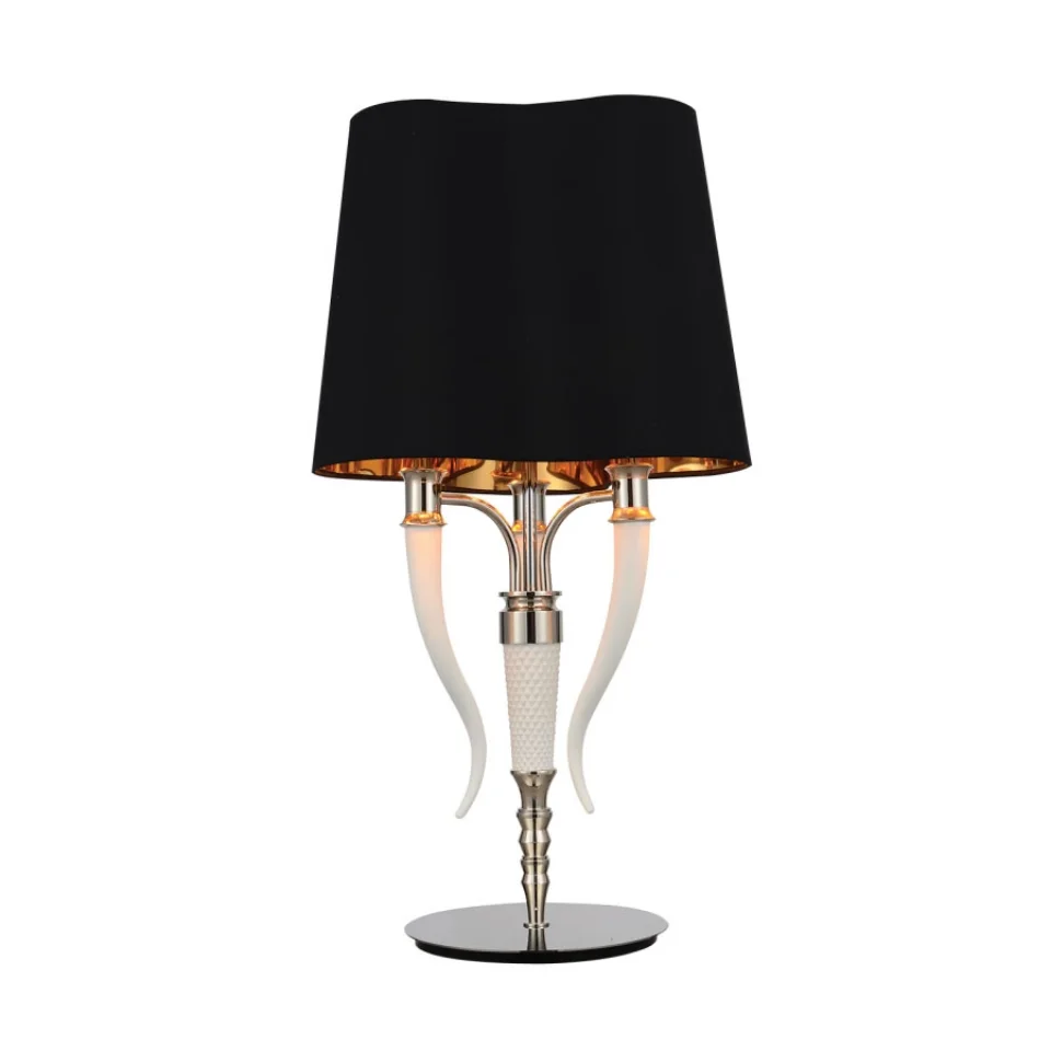 Jaquar Black fabric Table Lamp (DTL-CHR-TL1128T) (DTL-CHR-TL1128T)