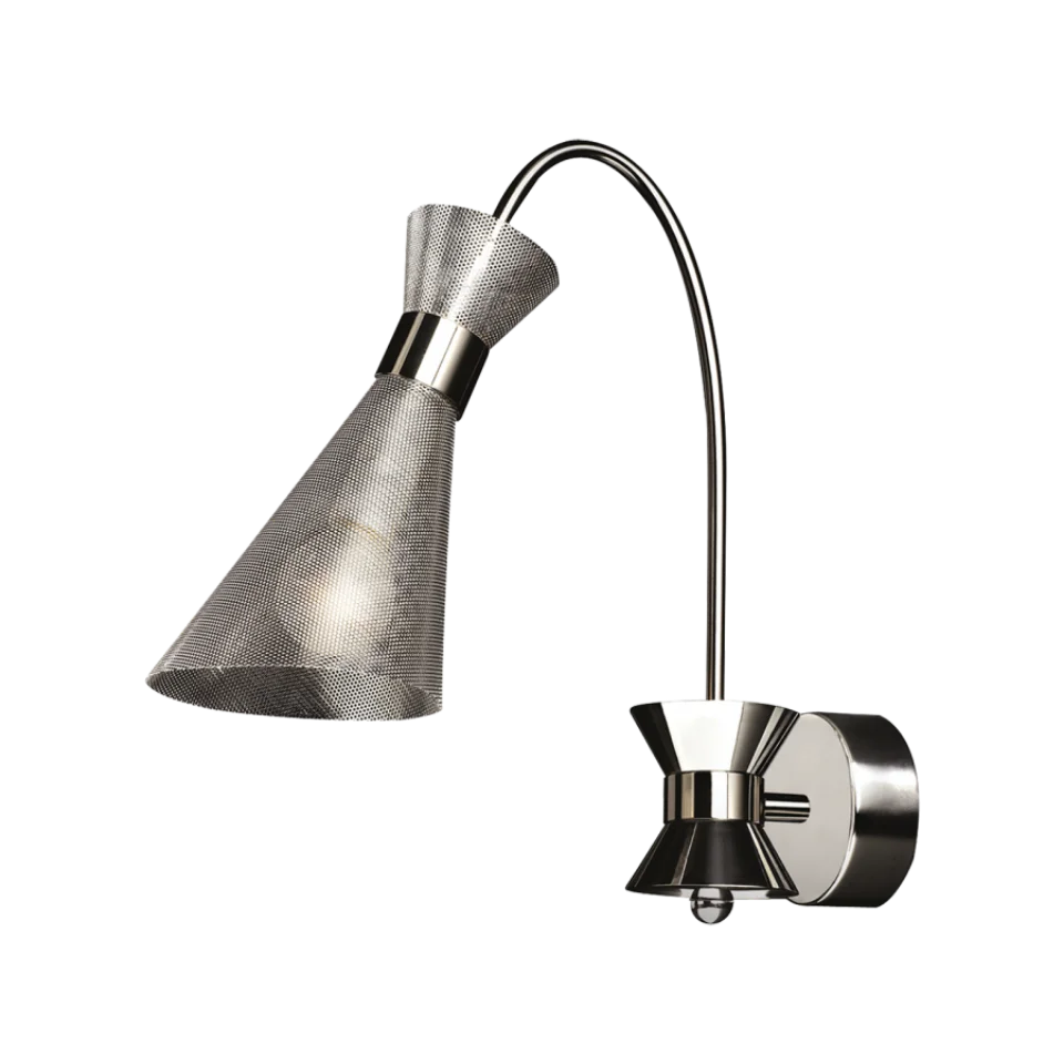 Jaquar 1 LT Cone shaped wall lamp (DWL-CHR-MB80471A) (DWL-CHR-MB80471A)