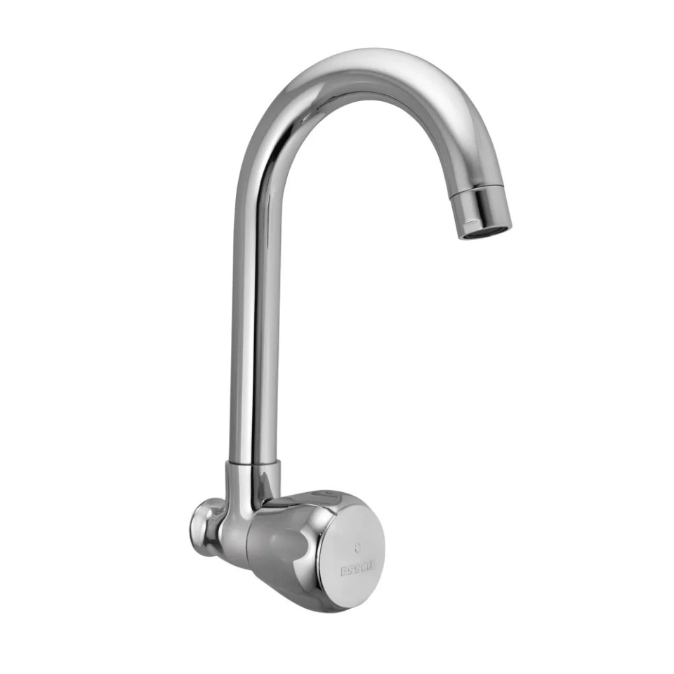 Jaquar Essco Sink Cock with Swinging Pipe Spout (SQT-CHR-522S)