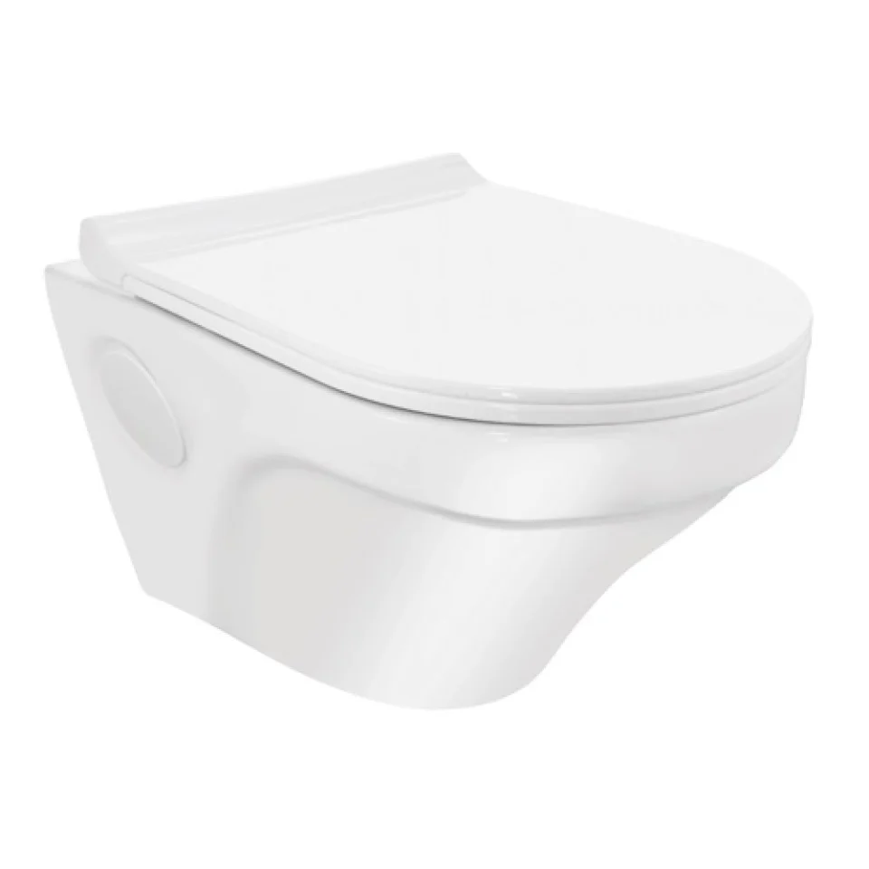 Jaquar Essco  Rimless Wall Hung WC (STS-WHT-107953SPPSM)