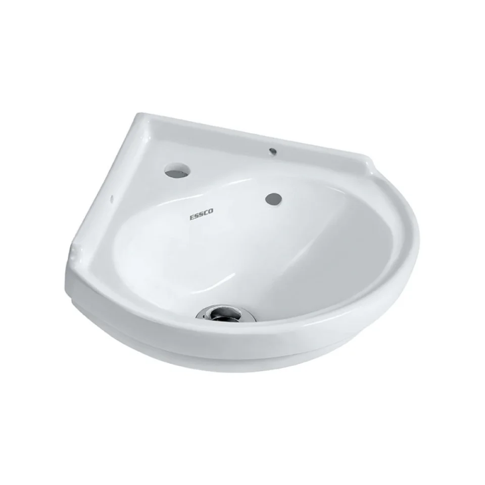 Jaquar Essco Wall Hung Corner Basin (ECS-WHT-841)