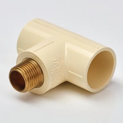 Astral CPVC Pro Male Brass Tee-THDxSOC
