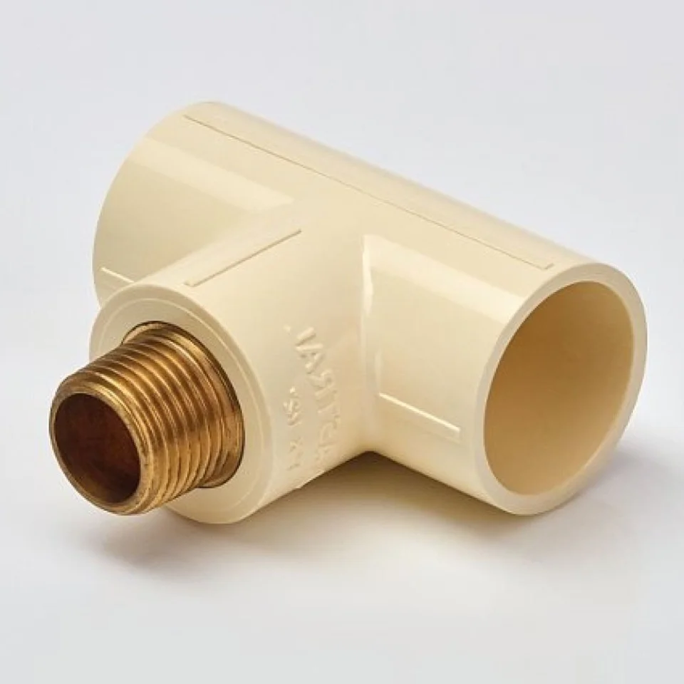 Astral CPVC Pro Male Brass Tee-THDxSOC