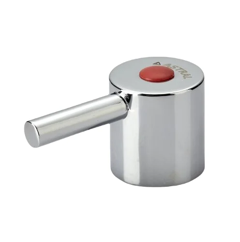 Astral CPVC Pro Fancy Handle (Knob) With Red & Blue Plastic Button(Round)