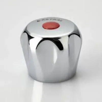 Astral CPVC Pro Fancy Handle (Knob) With Red & Blue Plastic Button(Flower)