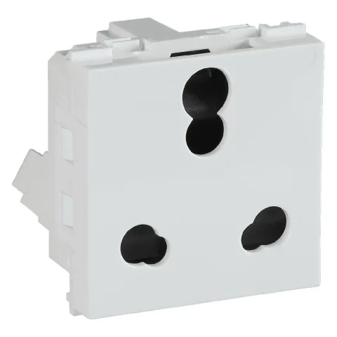 Havells Signia 6 A/16 A 3 Pin Shuttered Socket Heavy Duty