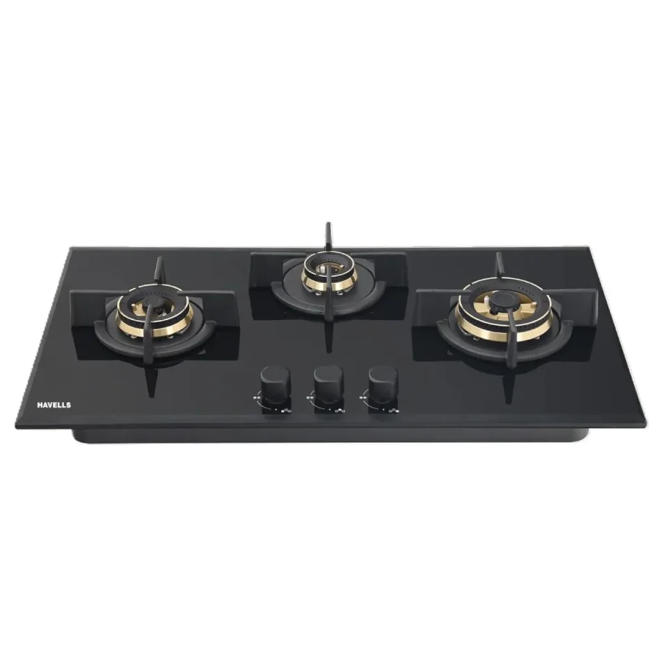 Havells Centuro 3B 80 T AI Auto Ignit Hob 3 Burner
