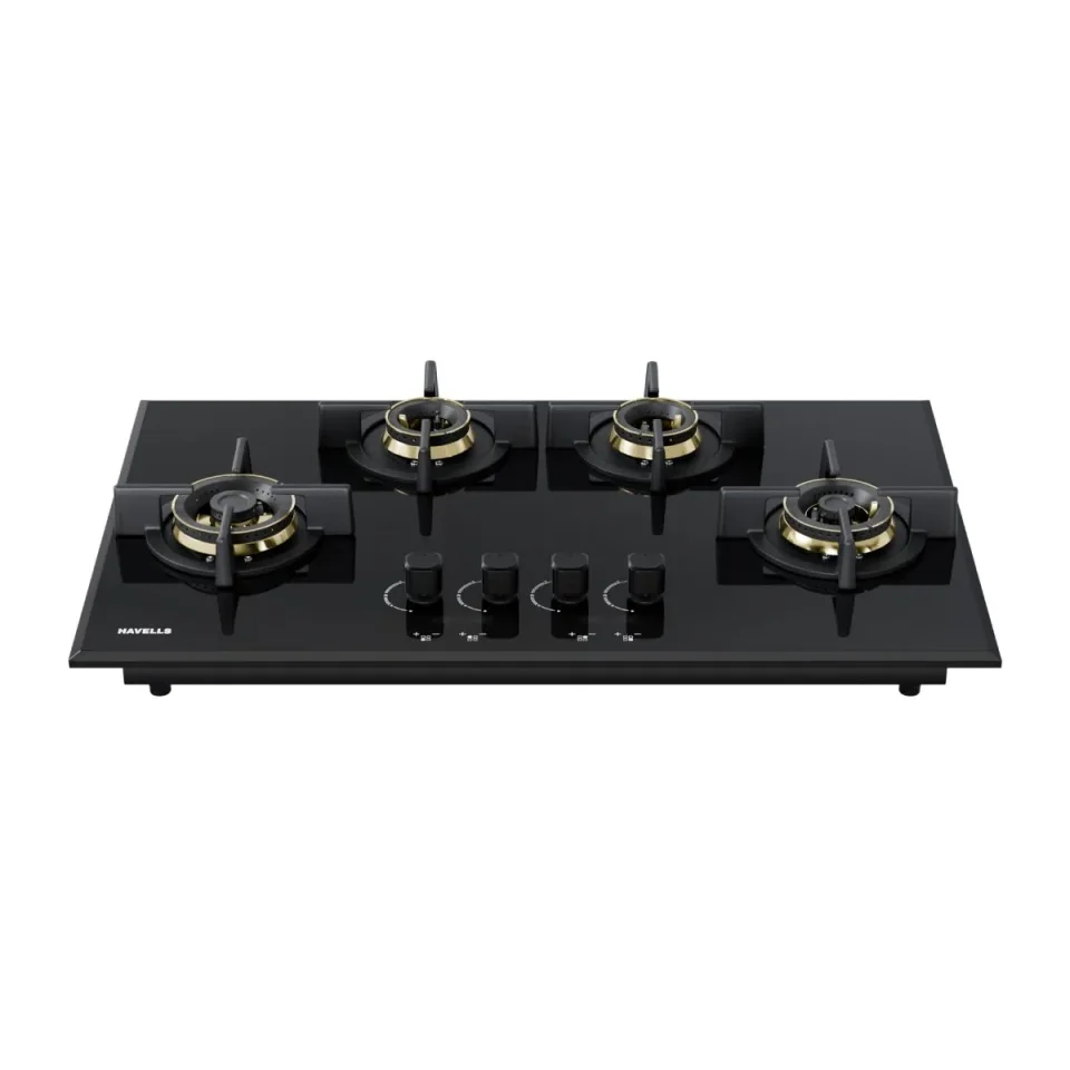 Havells Centuro Timer 4B 80 T AI Timer Hob 4 Burner