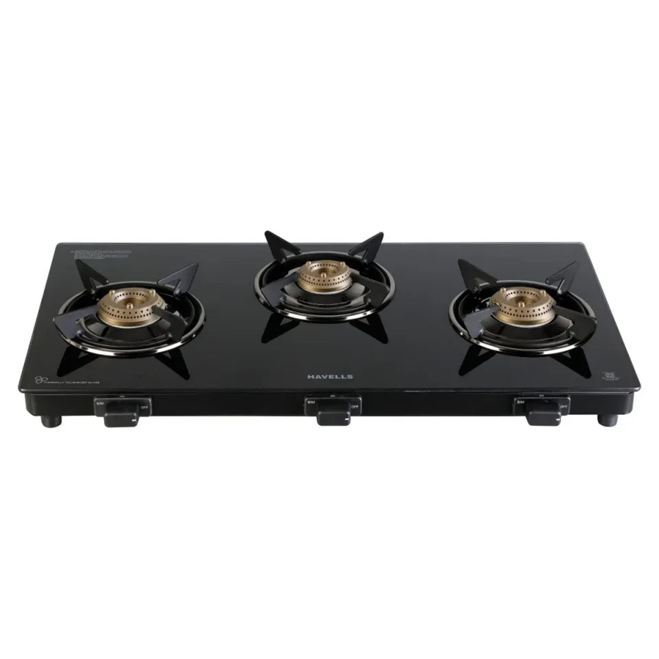 Havells Hexa Cooktop 3 Burner Auto Ignition