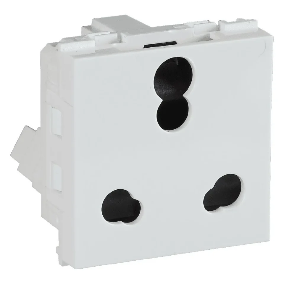 Havells Signia 6 A/16 A 3 Pin Shuttered Socket Heavy Duty