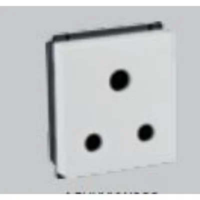 Havells Murano 6 A 3 Pin Shuttered Socket with ISI marking