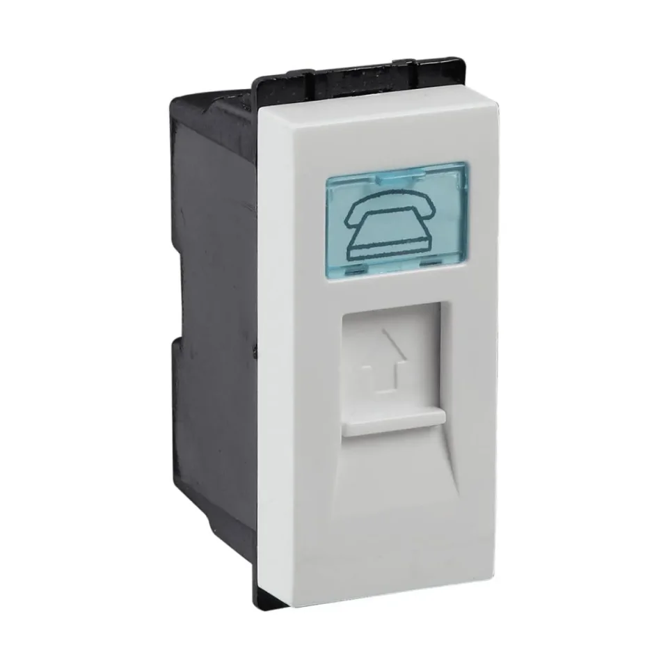 Havells Murano Computer Jack ( RJ 45) with Cat6-1M