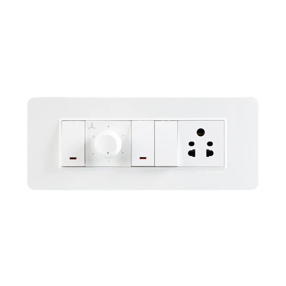 Havells Signia Modular Combined Plates - PC Color -8 M (H) w/o pillar