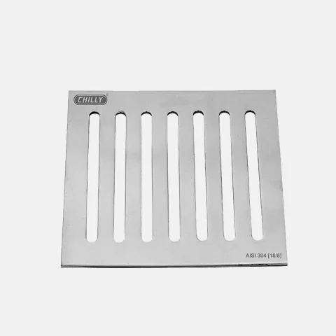 Vertical Grating Square Flat Cut